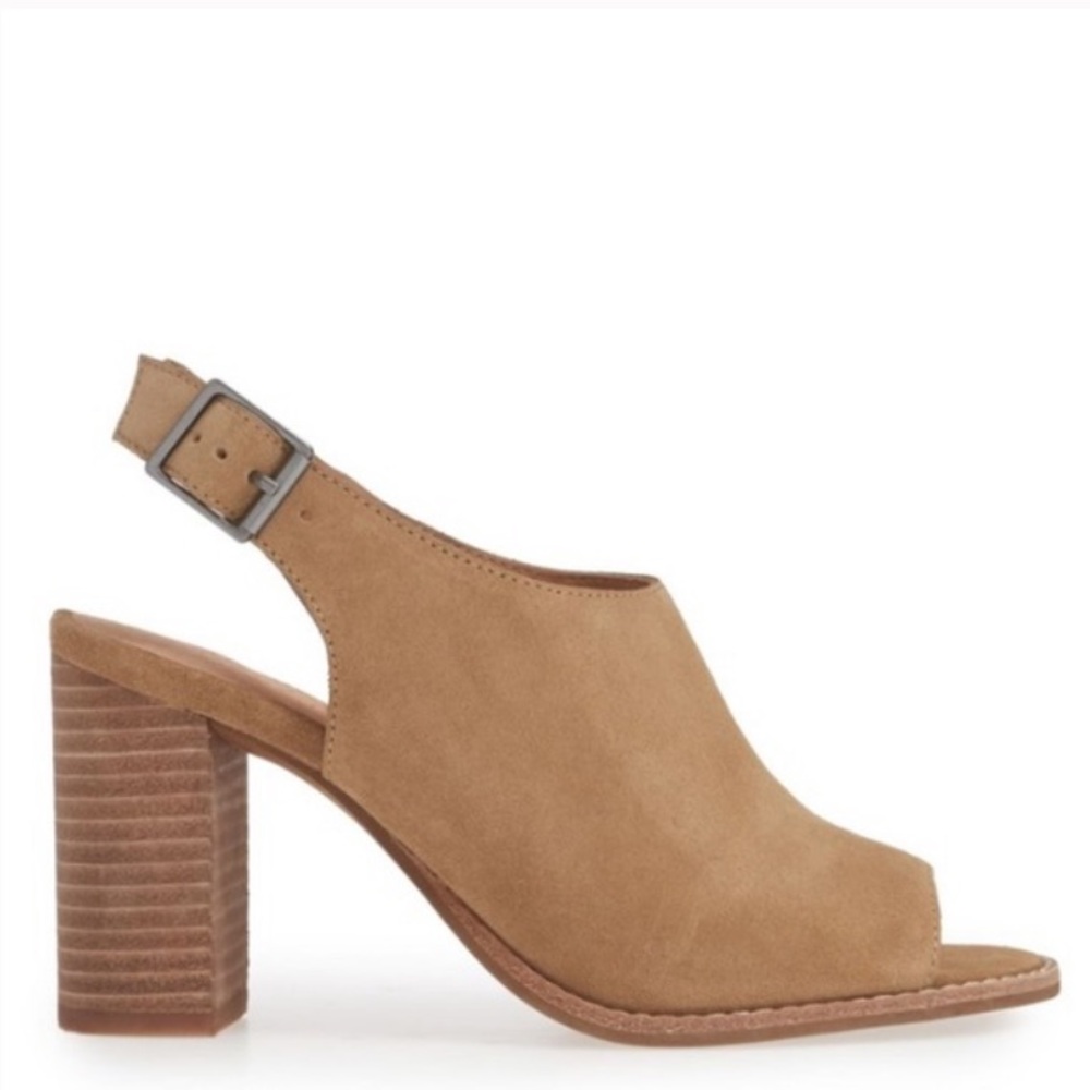 Madewell The Cary Sandal suede slingback